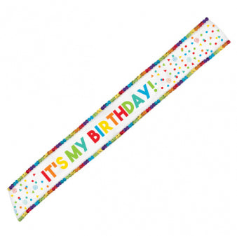 Sash Its My Birthday