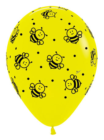 Bumble bee yellow - Latex balloon