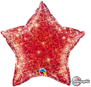Holographic Dazzler Red Star