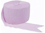 Paper crepe streamers