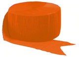 Paper crepe streamers