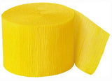 Paper crepe streamers